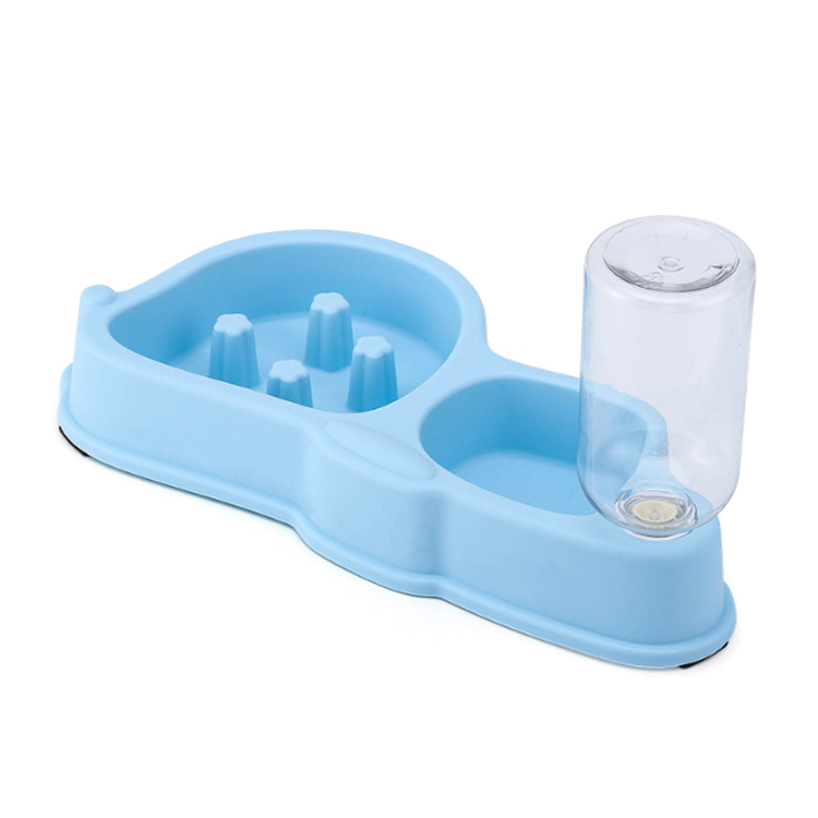 Best Plastic Pet Double Bowl With Bottle Faucet Company - Roadreign LL-2027 3