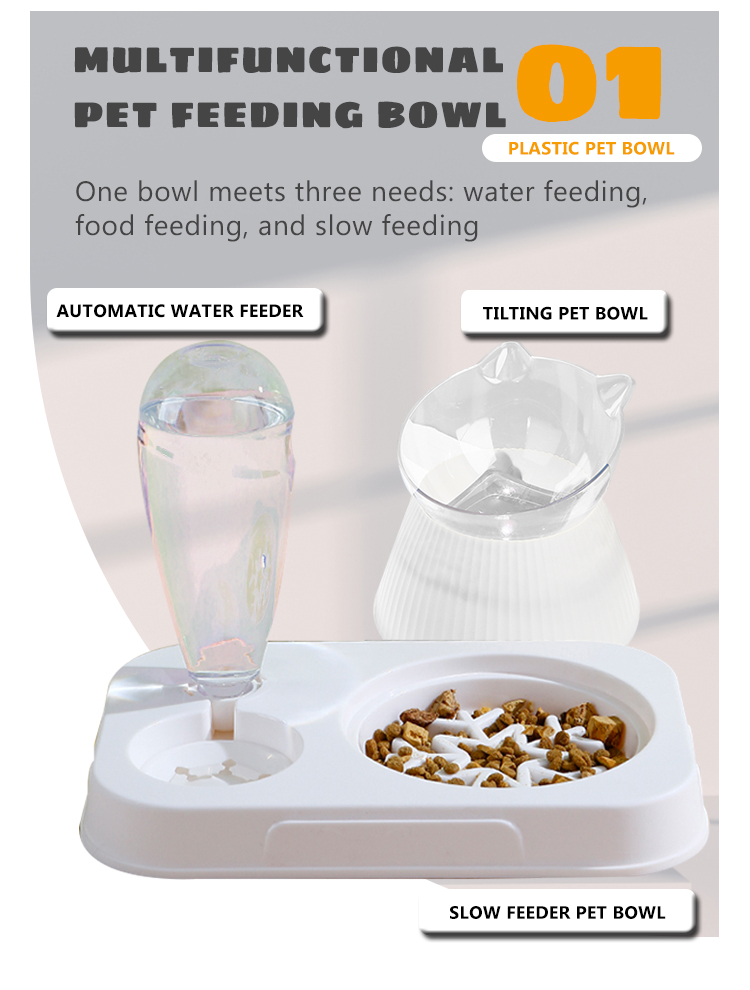 Best 15° Plastic Pet  Bowl Company - Roadreign LL-2046 2