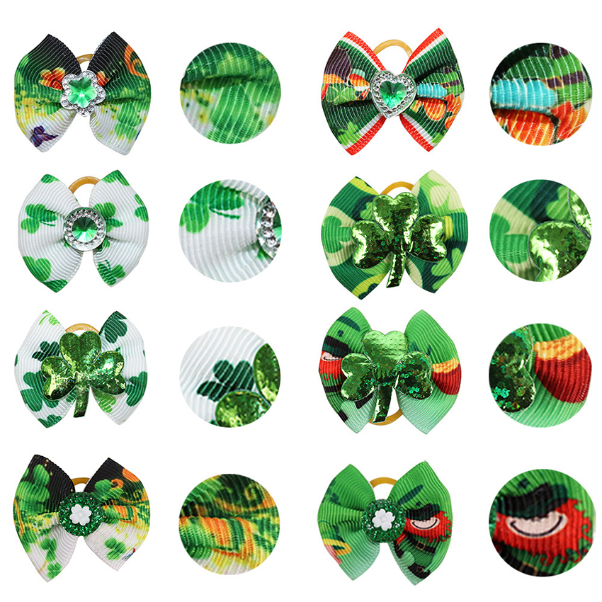 Quality St. Patrick's Day  Pet Bows Manufacturer | Roadreign LL-8272 2