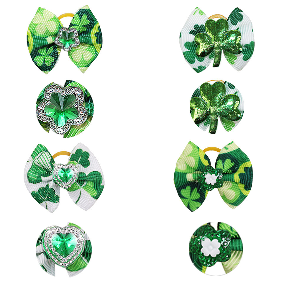Quality St. Patrick's Day  Pet Bows Manufacturer | Roadreign LL-8272 9