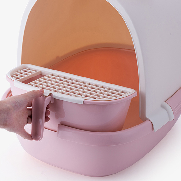 Customized Closed Cat Litter Box manufacturers From China | Roadreign LL-1556 6