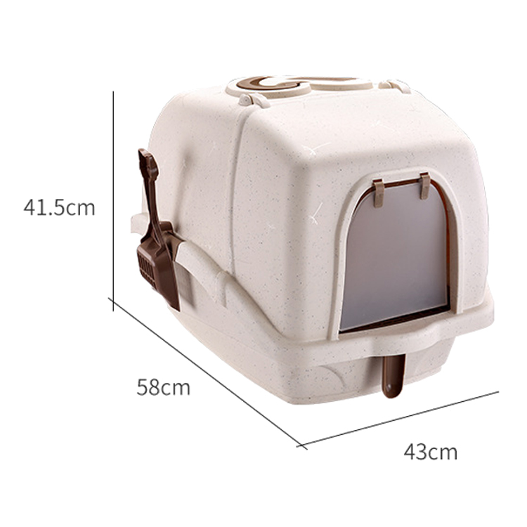 Best Closed Cat Litter Box Company - Roadreign LL-1555 5