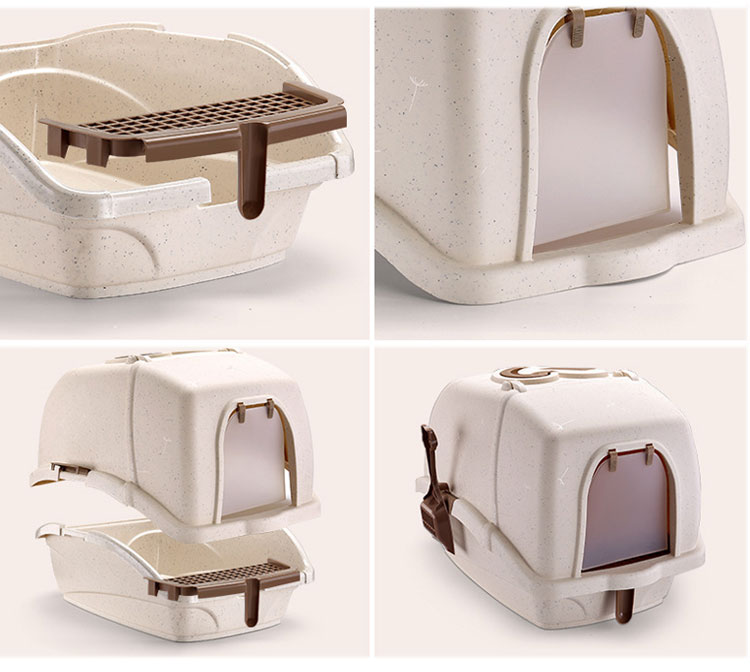 Best Closed Cat Litter Box Company - Roadreign LL-1555 6