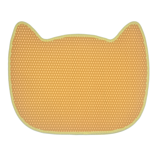Customized Head Of Cat Shape Cat Litter Mat manufacturers From China | Roadreign LL-1408 11