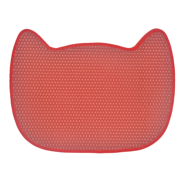 Customized Head Of Cat Shape Cat Litter Mat manufacturers From China | Roadreign LL-1408 10