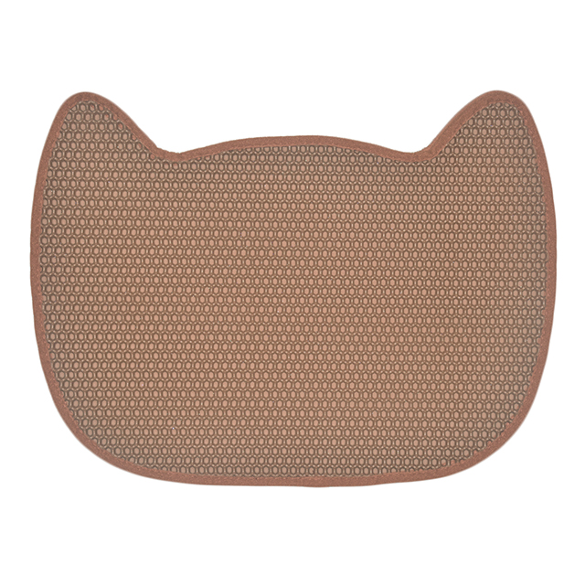 Customized Head Of Cat Shape Cat Litter Mat manufacturers From China | Roadreign LL-1408 9