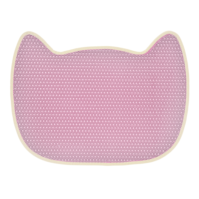 Customized Head Of Cat Shape Cat Litter Mat manufacturers From China | Roadreign LL-1408 8
