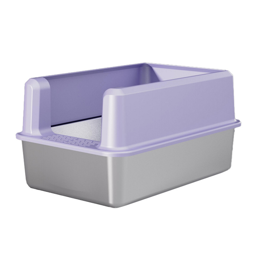 La mejor empresa de cajas de arena para gatos de acero inoxidable: Roadreign LL-1594 1