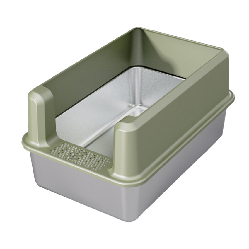 La mejor empresa de cajas de arena para gatos de acero inoxidable: Roadreign LL-1594 4