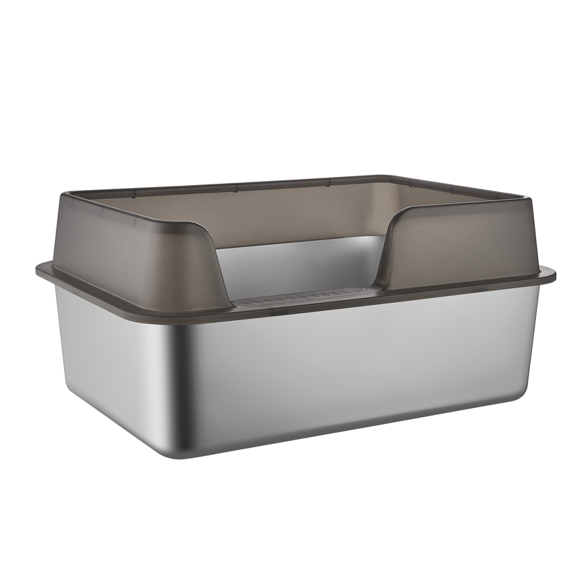 La mejor empresa de cajas de arena para gatos de acero inoxidable: Roadreign LL-1592 1