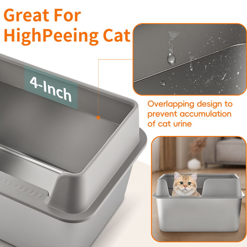 Best Stainless Steel Cat Litter Box Company - Roadreign LL-1592 7
