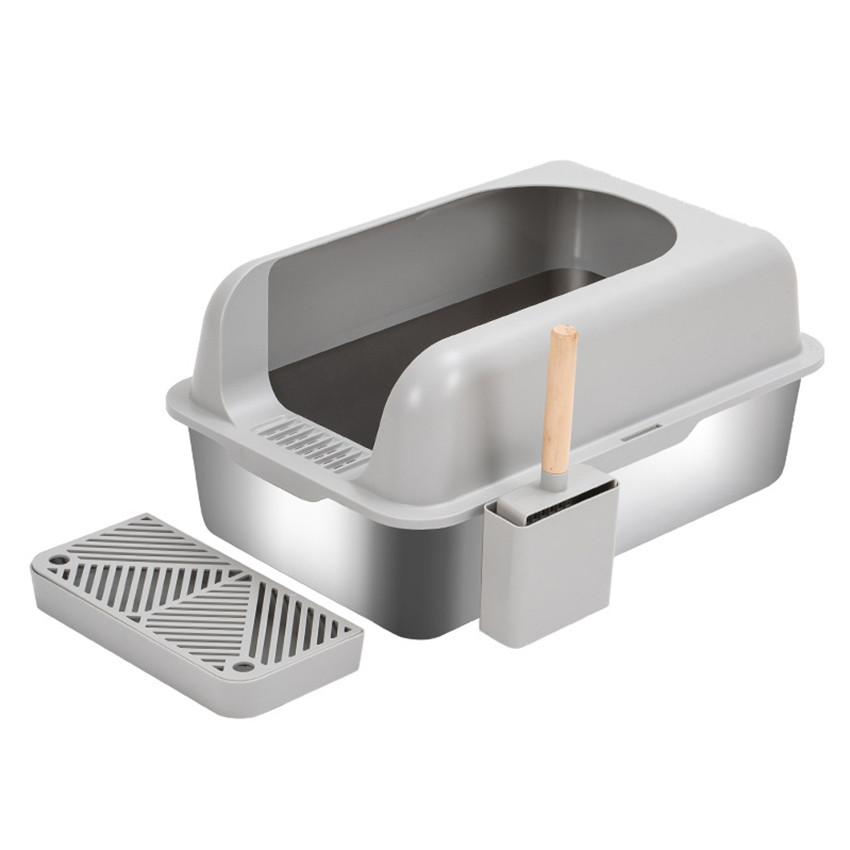 Fabricantes de cajas de arena para gatos de acero inoxidable personalizadas de China | Roadreign LL-1593 1