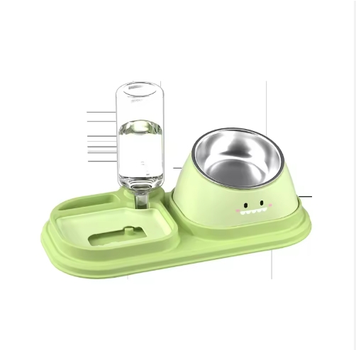 ROADREIGN - Ergonomische 3-in-1 voerbakset voor huisdieren: voorkom nekklachten en een opgeblazen gevoel met slow feeder 5
