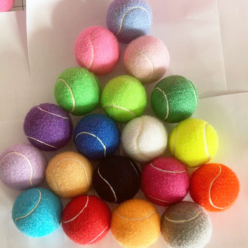 ROADREIGN - Balle de tennis personnalisée pour chien – Jouet en caoutchouc écologique et durable pour jouer à la balle 7