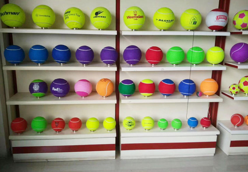 ROADREIGN - Balle de tennis personnalisée pour chien – Jouet en caoutchouc écologique et durable pour jouer à la balle 8