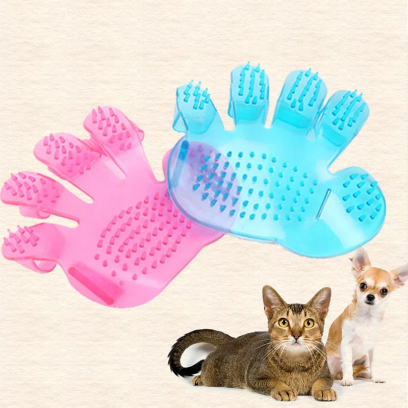ROADREIGN - Gentle Silicone Pet Bath Brush – Five-Finger Massage & Shedding Control for Happy Pets 8
