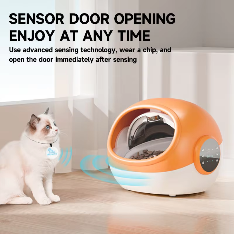 ROADREIGN Microchip Selectieve Voederautomaat voor Huisdieren – De Ultieme Oplossing voor Huishoudens met Meerdere Huisdieren en Speciale Diëten 2