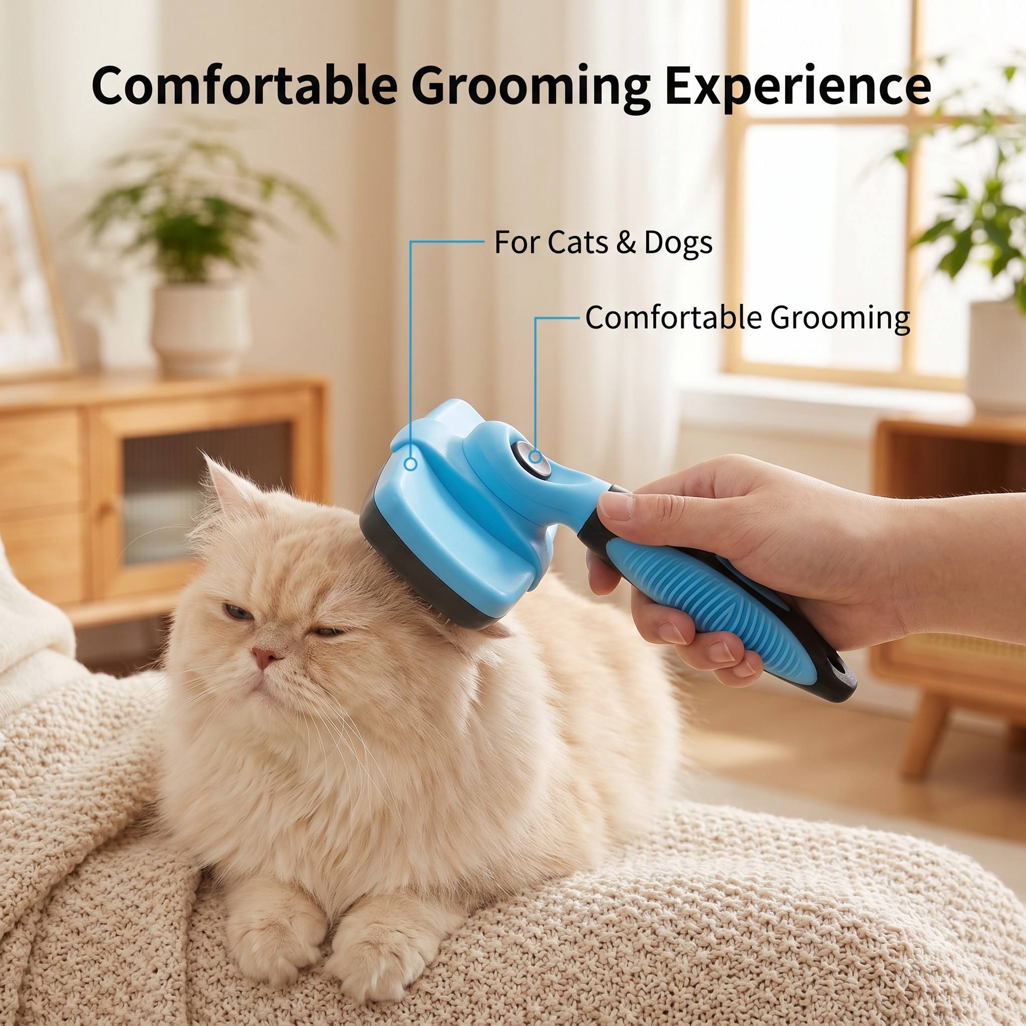 Meilleure entreprise de peignes pour animaux de compagnie - Roadreign LL-6304 6