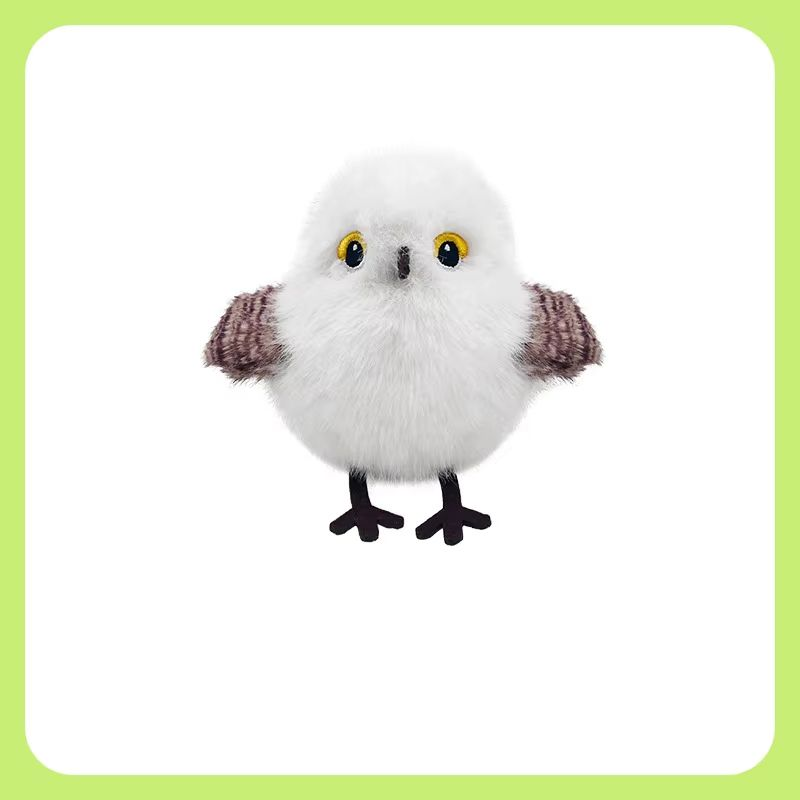 ROADREIGN - Jouet interactif rechargeable haut de gamme pour animaux de compagnie : oiseau battant des ailes | Son réaliste de gazouillis, peluche douce pour enrichir le quotidien des chats et chiots. 7