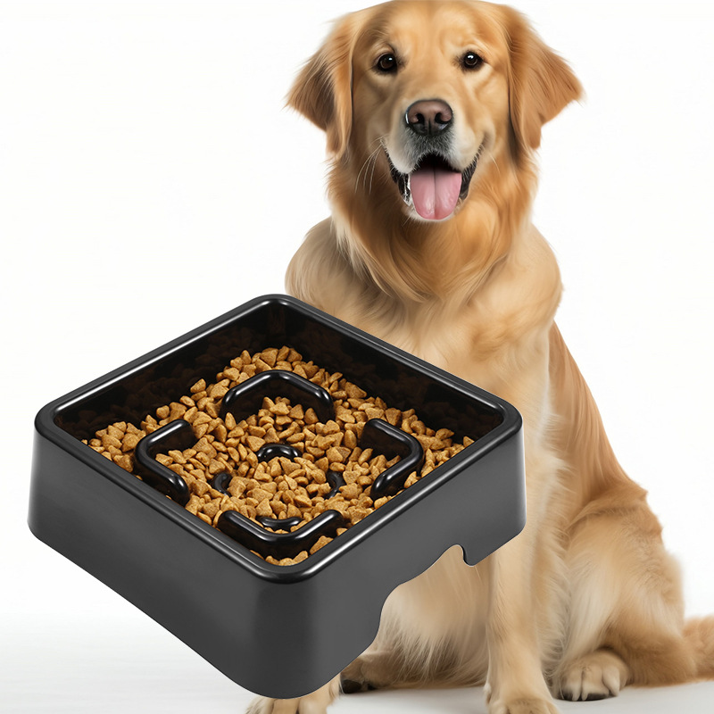 ROADREIGN - Comedero lento para mascotas: diseño de laberinto antiatragantamiento, base antideslizante, apto para lavavajillas, comedero interactivo para perros y gatos que favorece una digestión saludable. 6