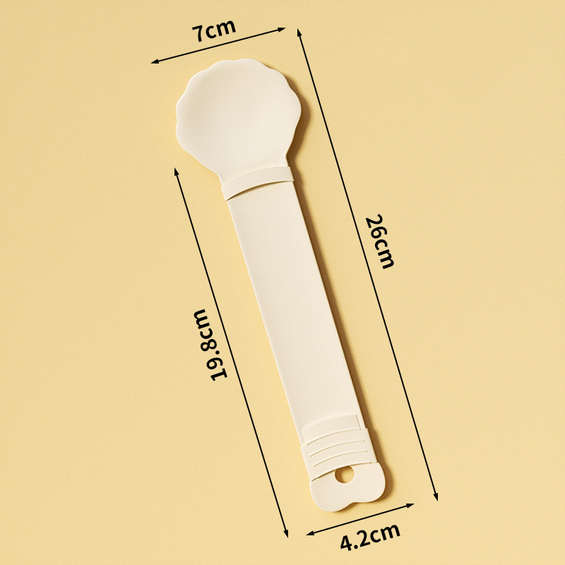 ROADREIGN - Cuillère à friandises portable multifonctionnelle pour chats, distributeur de friandises humides à lécher de qualité alimentaire, poignée facile et lisse, cuillère à aliments réutilisable pour chats, chatons et chiens 5