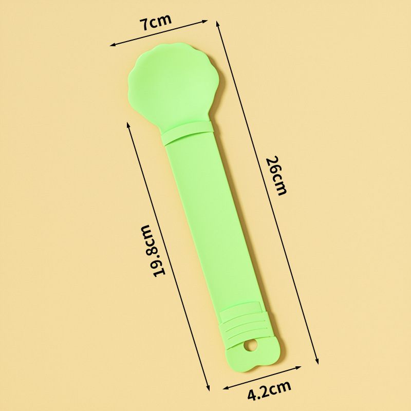 ROADREIGN - Cuillère à friandises portable multifonctionnelle pour chats, distributeur de friandises humides à lécher de qualité alimentaire, poignée facile et lisse, cuillère à aliments réutilisable pour chats, chatons et chiens 6
