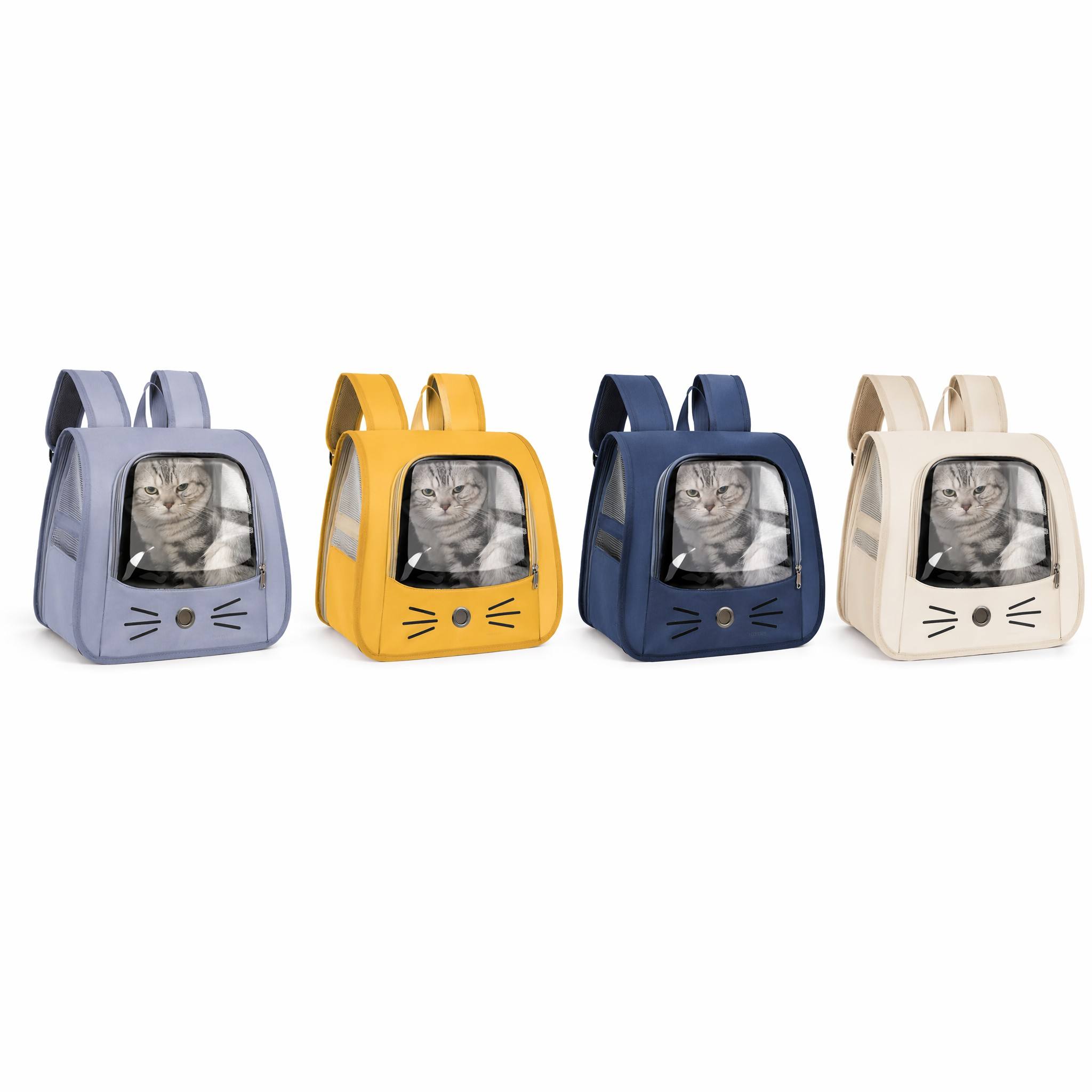 ROADREIGN Premium Huisdierrugzak met Kattengezichtdesign • Ademend en lichtgewicht • De eersteklas cabine voor uw huisdier 8