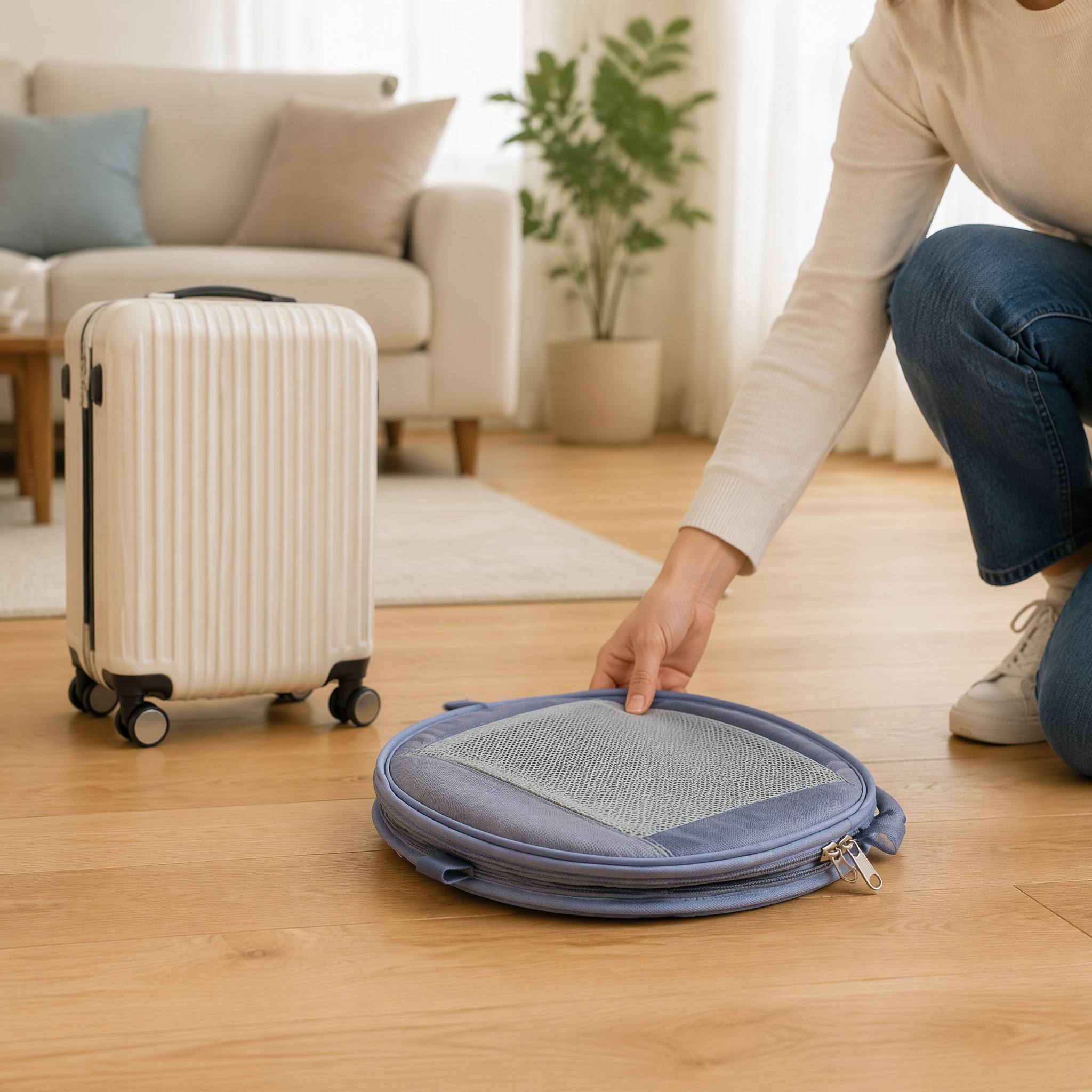 ROADREIGN Premium Huisdierrugzak met Kattengezichtdesign • Ademend en lichtgewicht • De eersteklas cabine voor uw huisdier 7