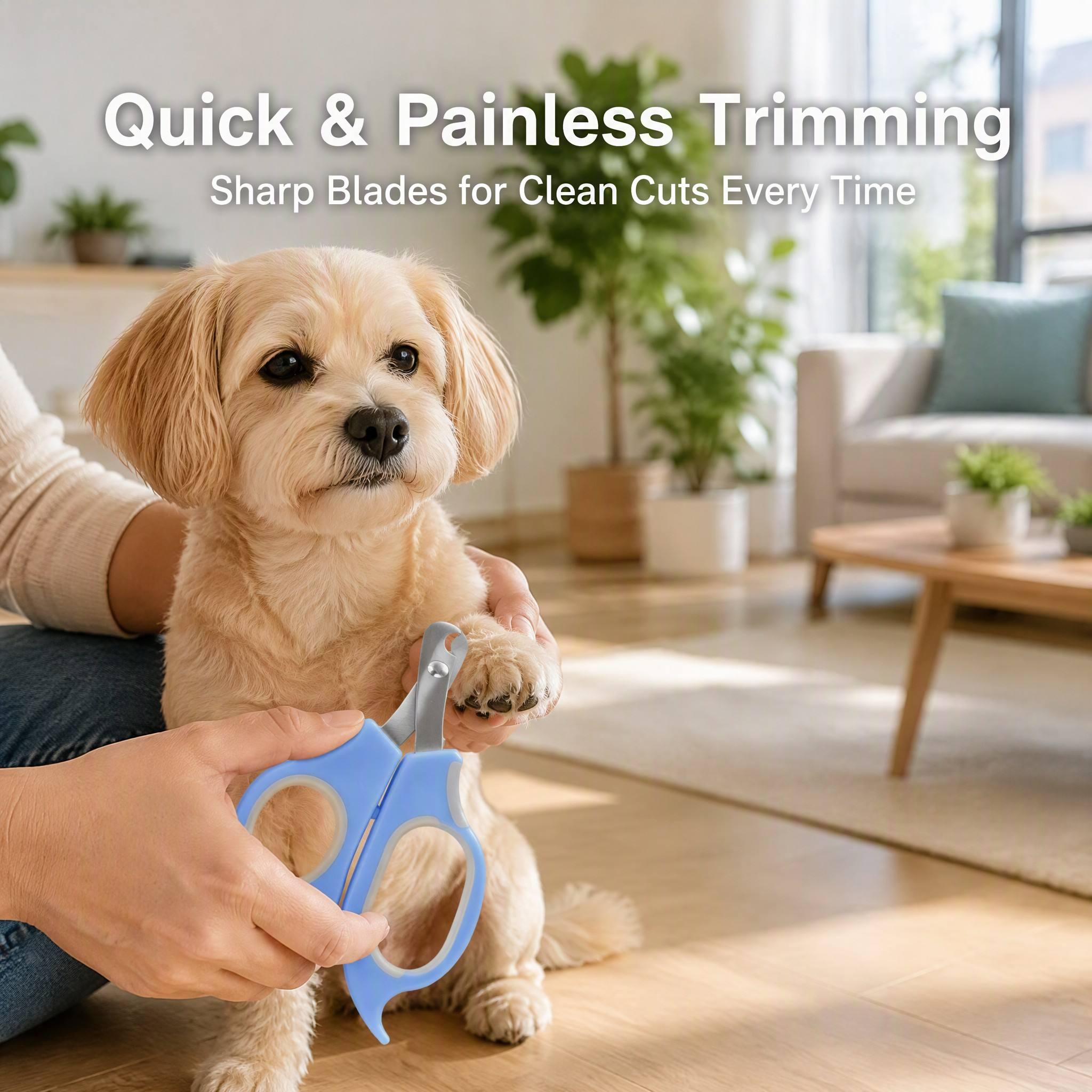 ROADREIGN - Ciseaux à ongles pour animaux de compagnie, en acier inoxydable, pour chiens et chats. 4