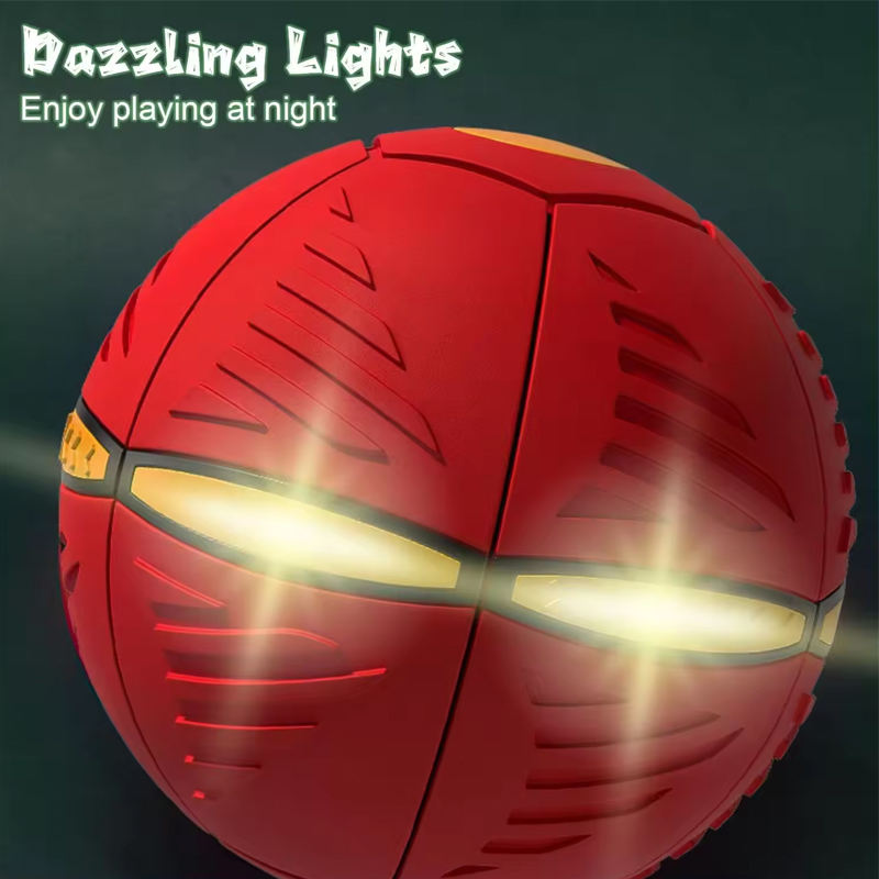 ROADREIGN - Magic Flat Ball — Le disque volant transformable qui passe de frisbee en balle en quelques secondes | Amusant pour les enfants et les animaux de compagnie 3