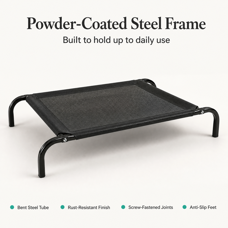 ROADREIGN - Raised Dog Camping Beds Waterproof Dog Elevated Dog Bed For Pet Off Ground Cooling Hammock Pet Beds&Accessories 6