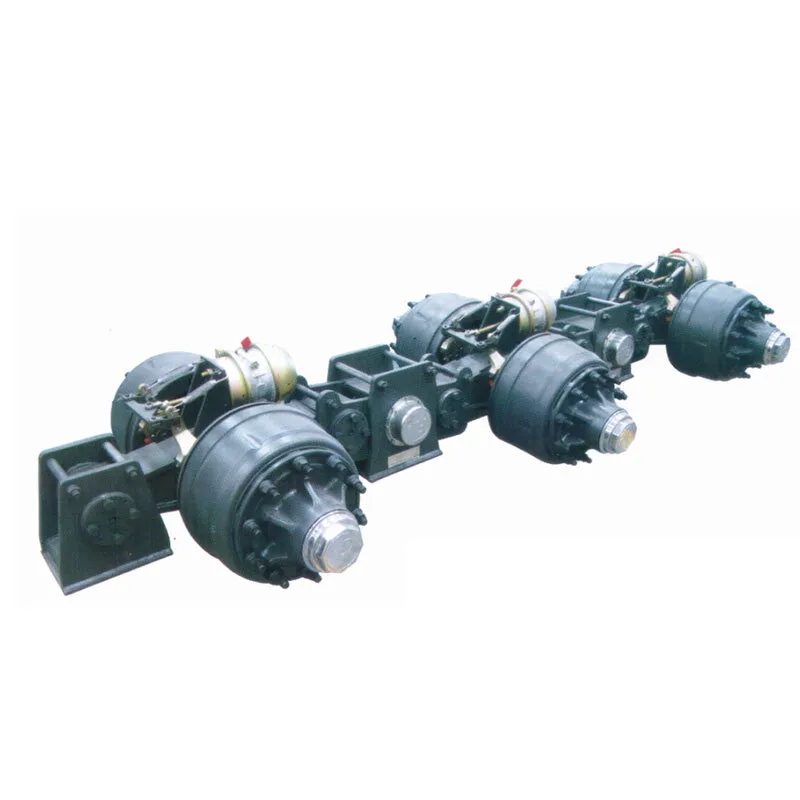 Three-Axle Cantilever Suspension 1