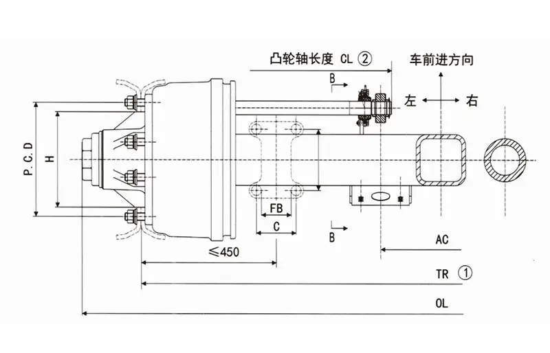 FUSAI custom trailer axles brand 2