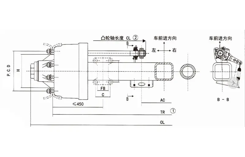 top quality trailer axle parts manufacturer for sale 2