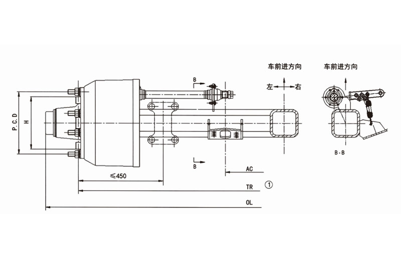 FUSAI torsion trailer axle kit trader 2