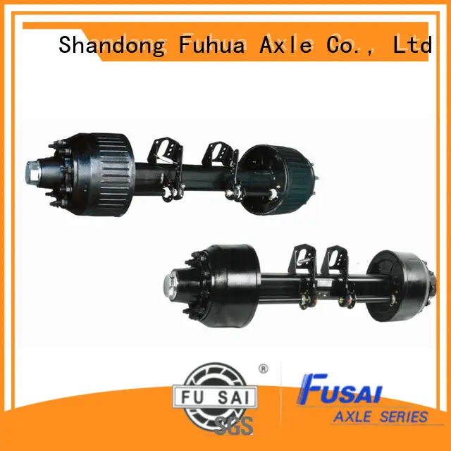 China braked trailer axles manufacturer 1