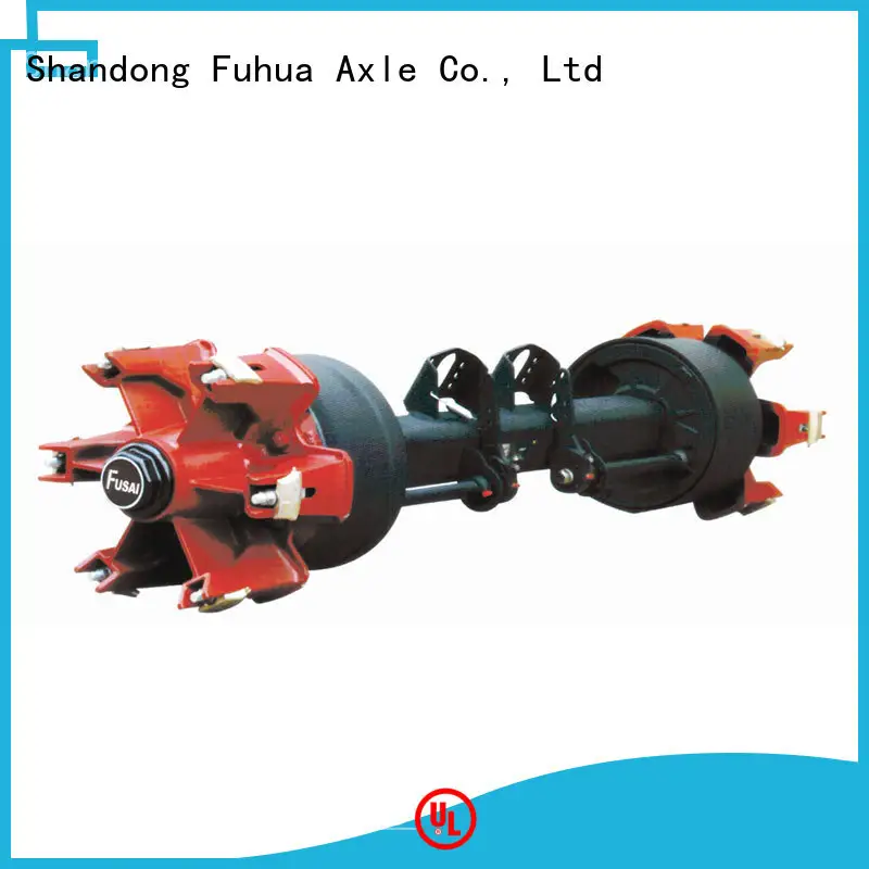FUSAI 100% quality trailer axles with brakes factory for aftermarket 1
