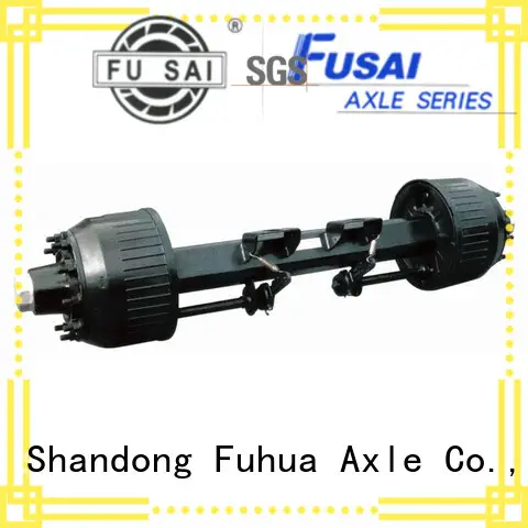 FUSAI trailer axles with brakes factory 1