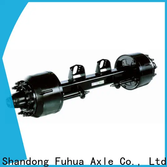 China braked trailer axles factory for aftermarket 1