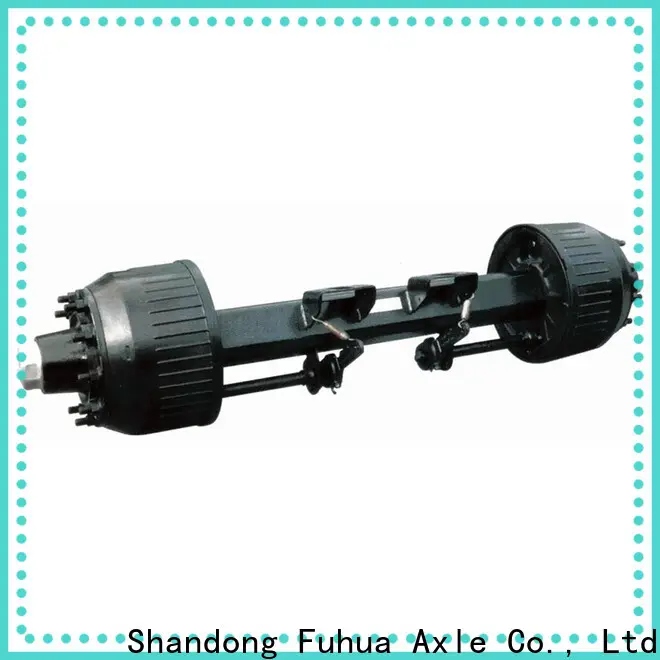 FUSAI 100% quality braked trailer axles factory for truck trailer 1