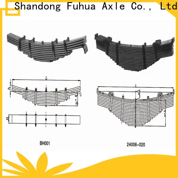 high quality trailer leaf springs supplier 1