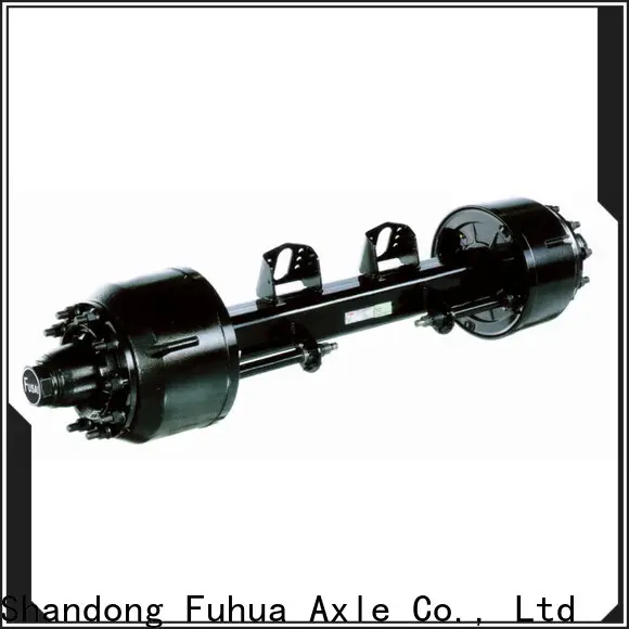 FUSAI braked trailer axles from China 1