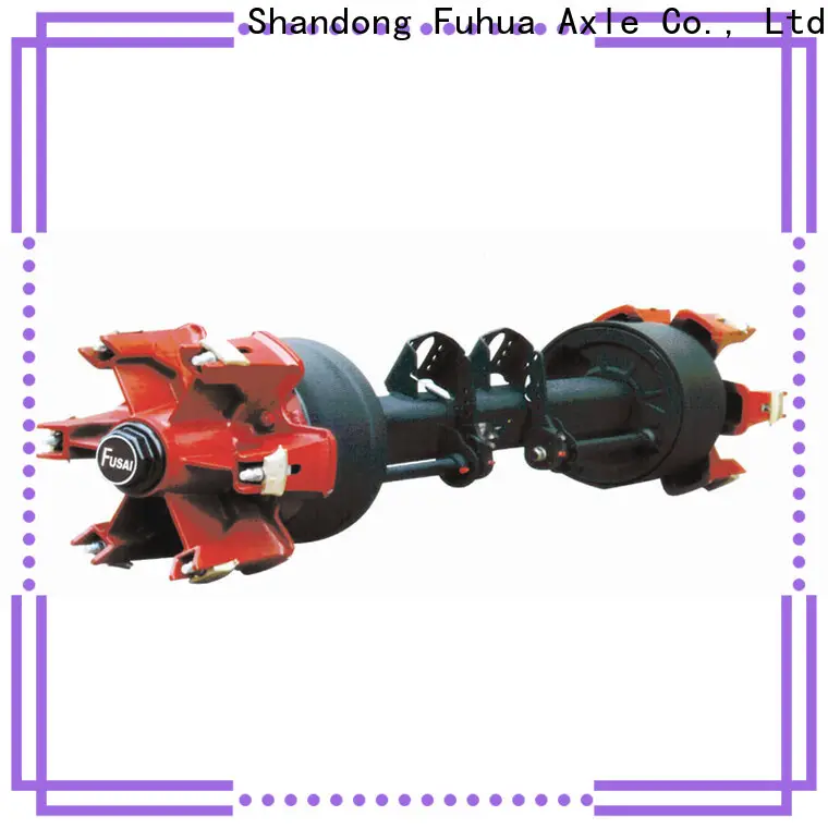 FUSAI high quality trailer axles with brakes wholesale 1