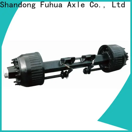 custom braked trailer axles manufacturer 1