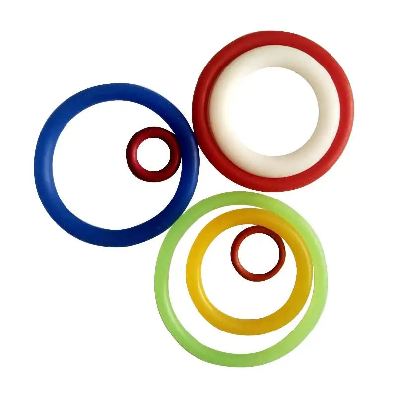 Colorful and small 50shore A silicone o-ring 1