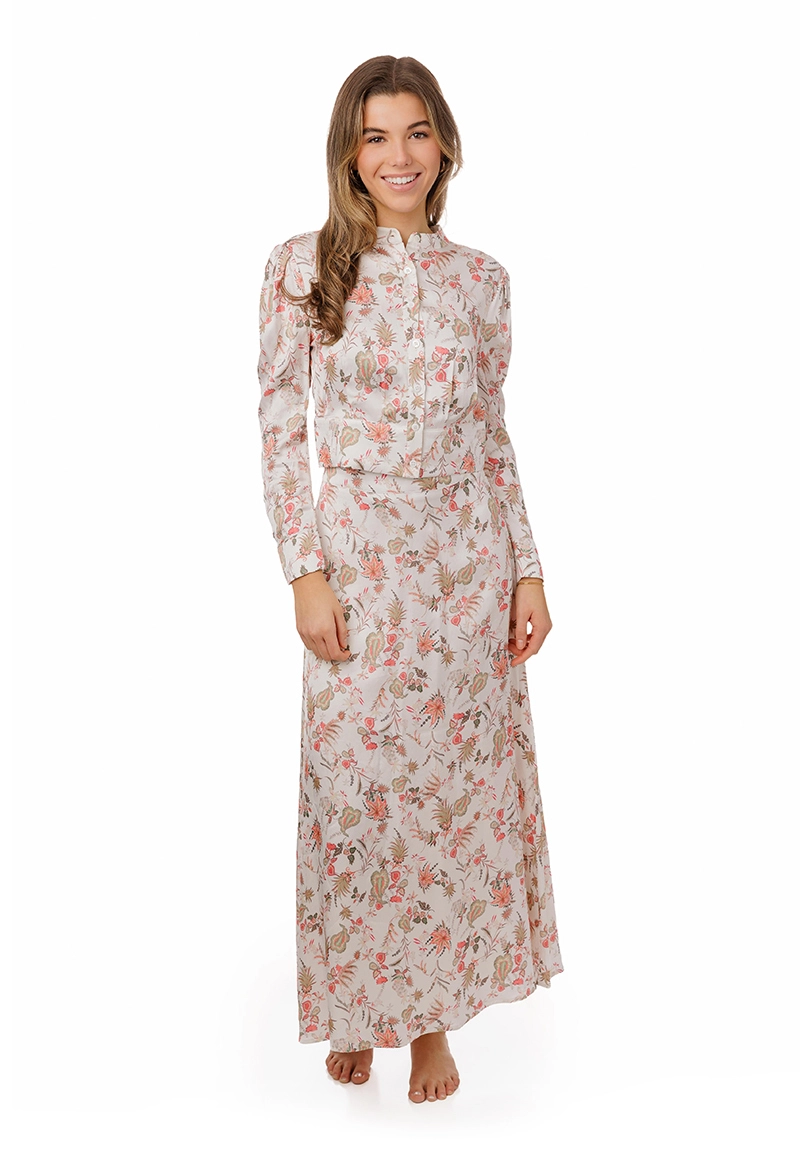 Long-sleeve Women Blouse Striped Simple Design Shirt 1