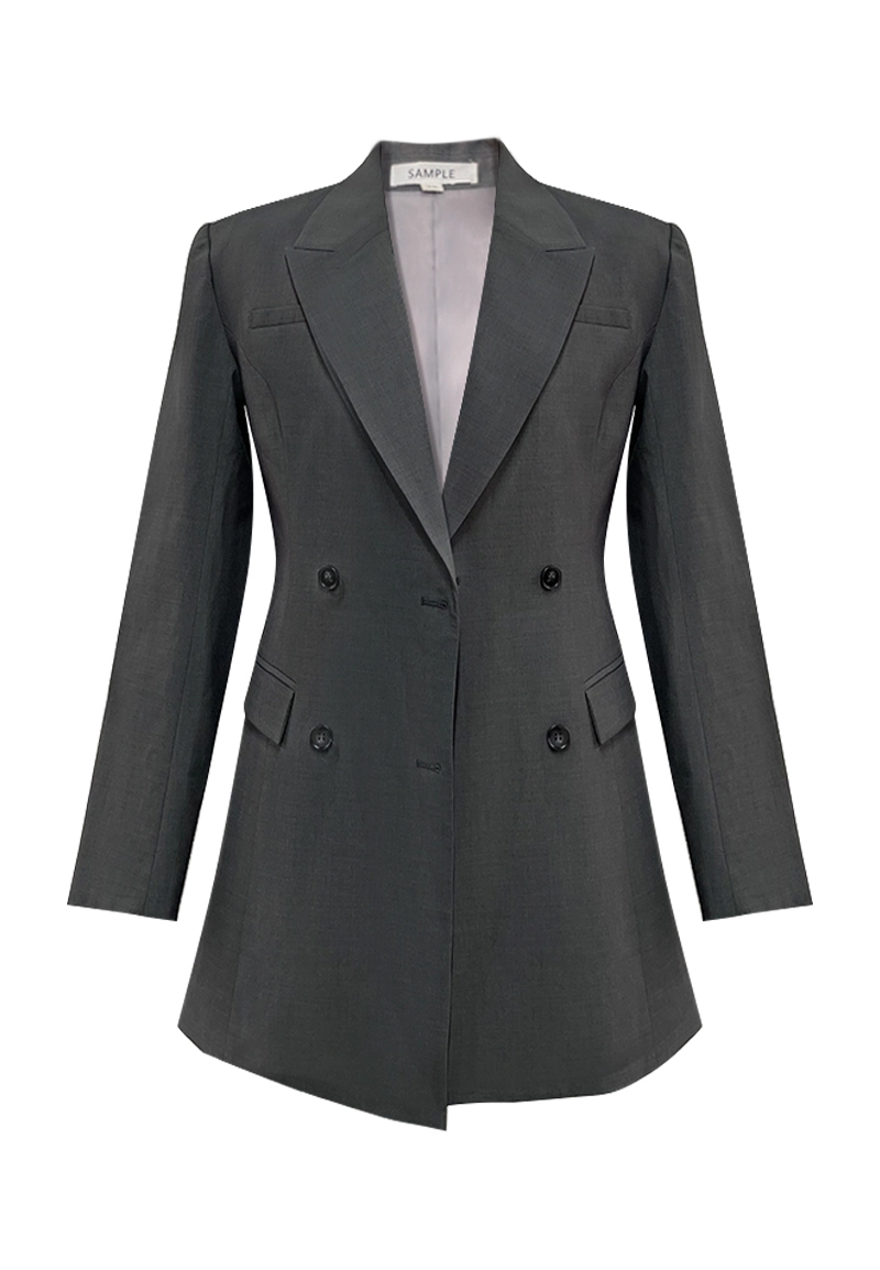 Women Tailored Blazers With Double-Breasted Buttons Vepeen Apparel 1