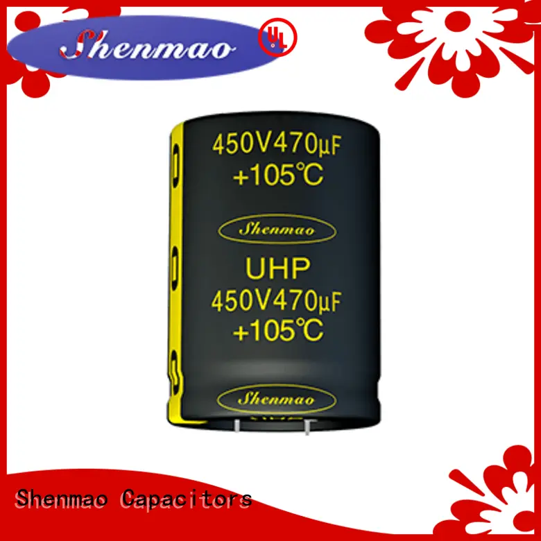 Shenmao fine quality high voltage electrolytic capacitors overseas market for filter 1