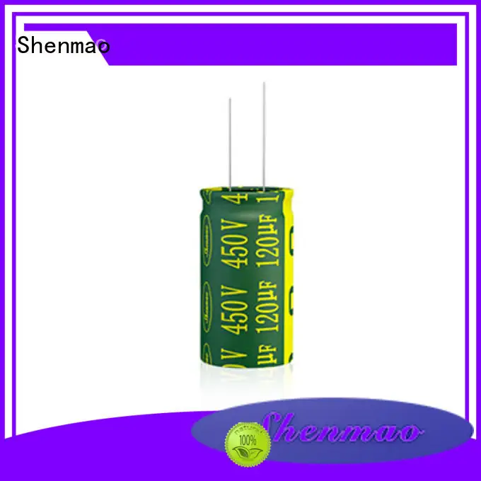10uf 450v radial electrolytic capacitor for rectification Shenmao 1