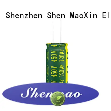 radial electrolytic capacitor for temperature compensation Shenmao 1